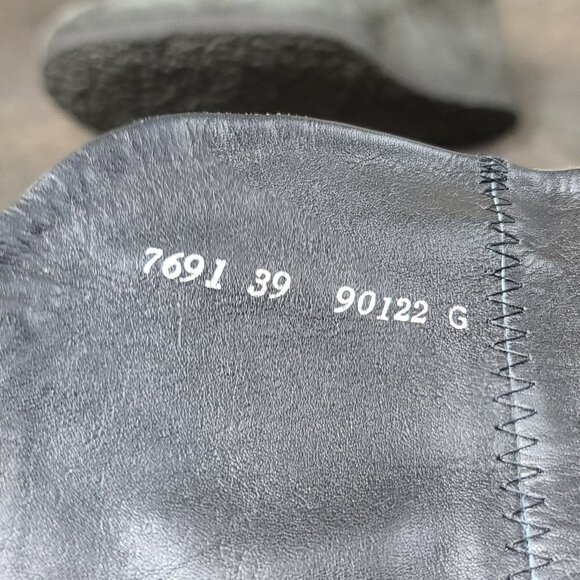 PONS Quintana Suede Leather Tall Wedge Boots 39 - Picture 9 of 9